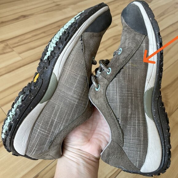 PATAGONIA Bly Hemp Sage Khaki Performance Hikers Hiking, 634850, Women's Size 7 - Picture 5 of 14